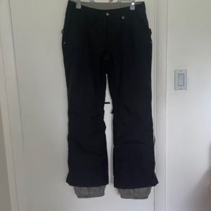 Burton black Dry Ride snowboarding ski snow pants